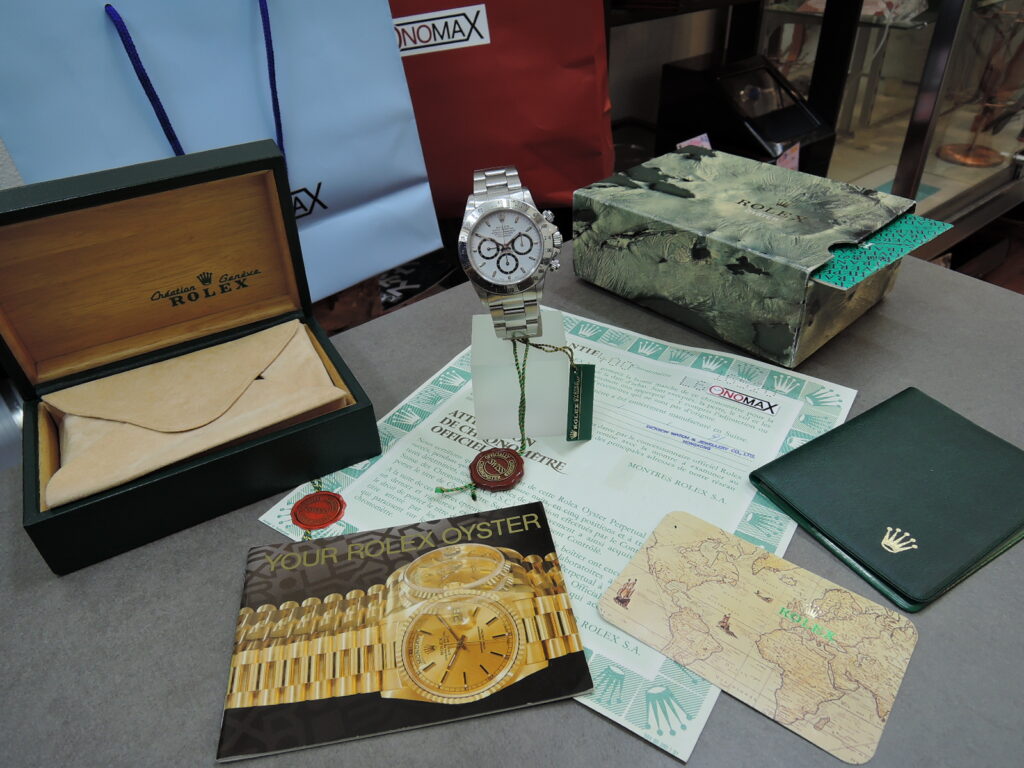 ROLEX ロレックス 箱 現行型 Mサイズボックス 美品 高額売筋 メンズ 